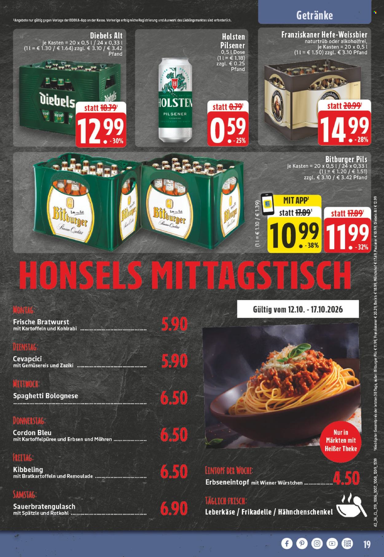Leták Edeka - 12.10.2026 - 17.10.2026. Strana 19