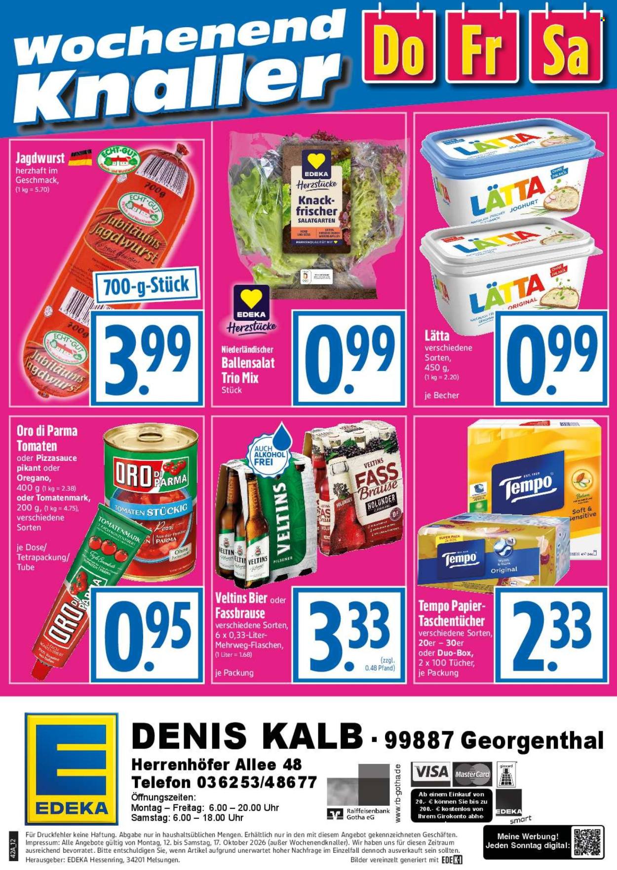 Leták Edeka - 12.10.2026 - 17.10.2026. Strana 12