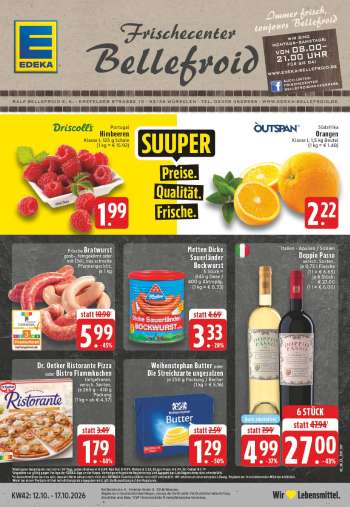 Prospekte Edeka - 12.10.2026 - 17.10.2026.