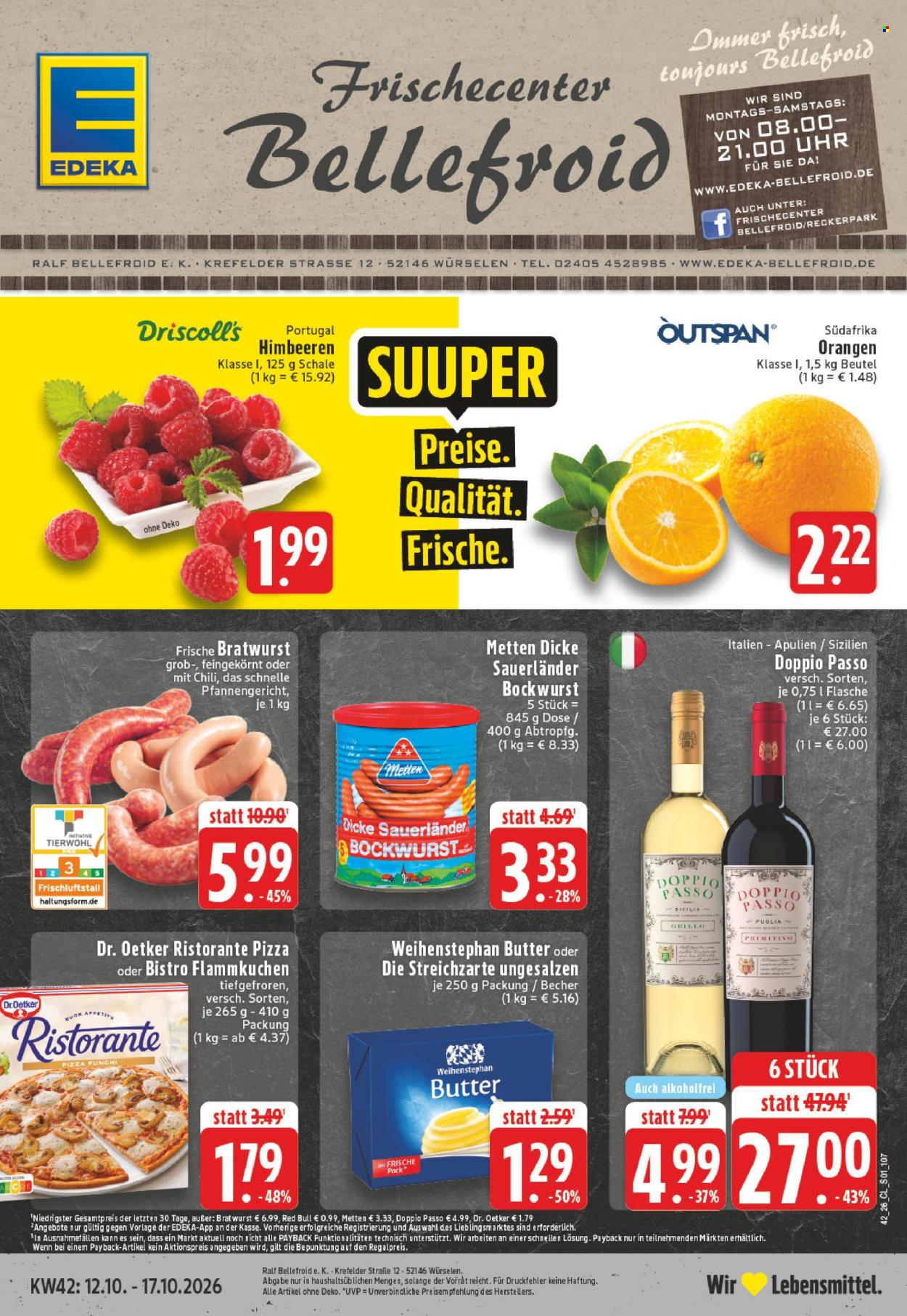 Leták Edeka - 12.10.2026 - 17.10.2026. Strana 1