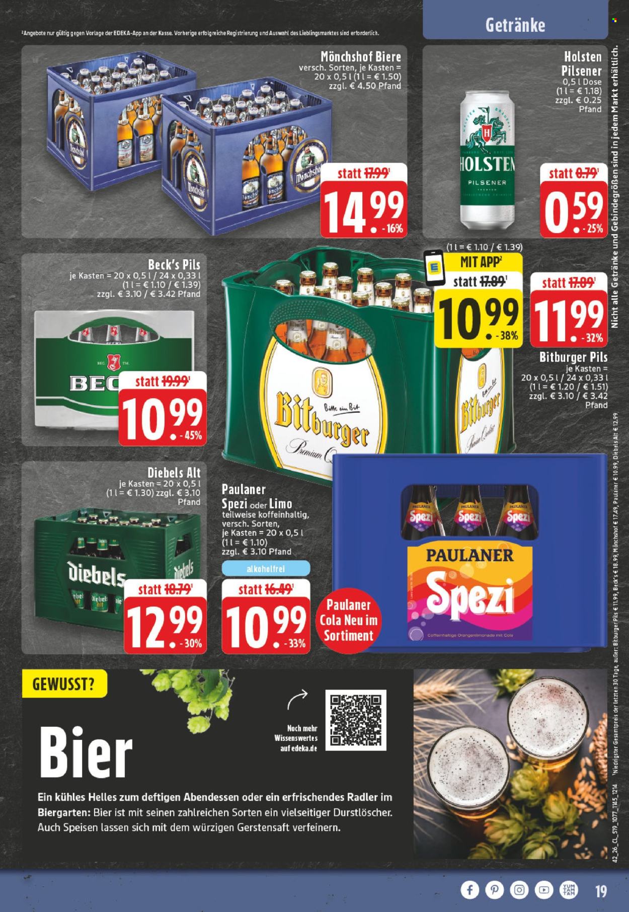 Leták Edeka - 12.10.2026 - 17.10.2026. Strana 19