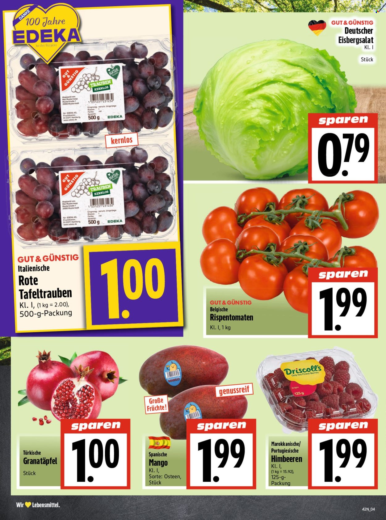 Leták Edeka - 12.10.2026 - 17.10.2026. Strana 4
