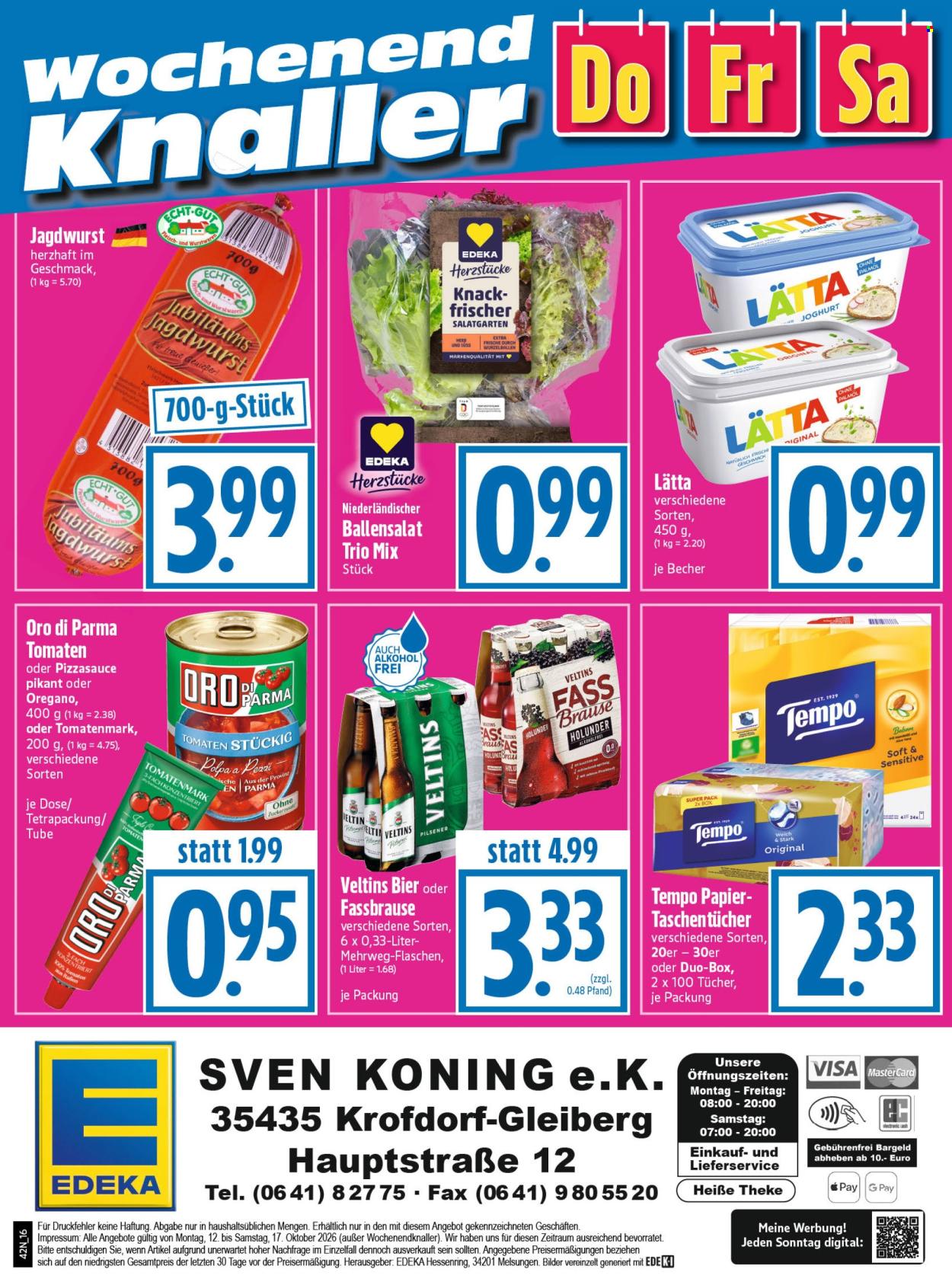 Leták Edeka - 12.10.2026 - 17.10.2026. Strana 16