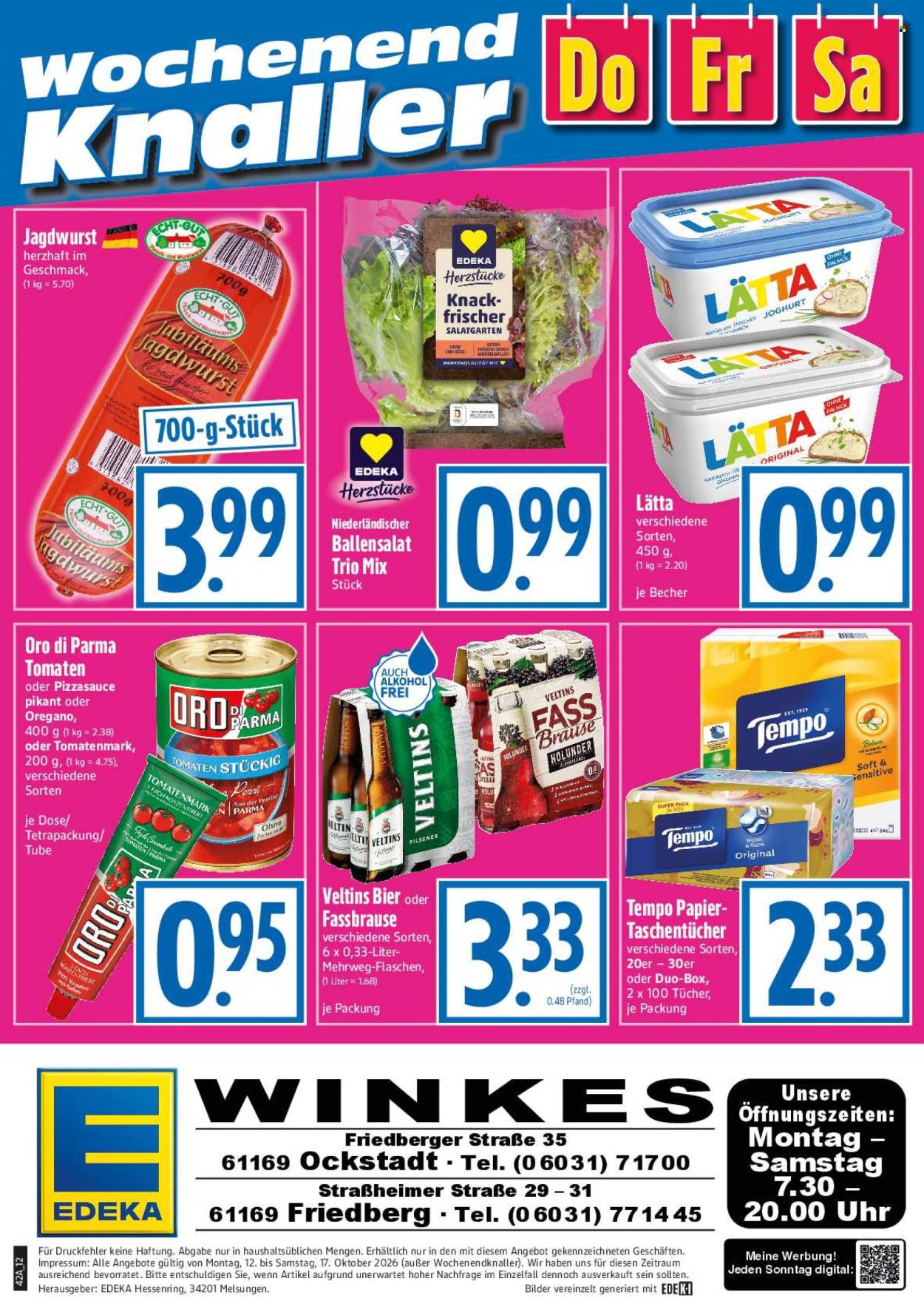 Leták Edeka - 12.10.2026 - 17.10.2026. Strana 12