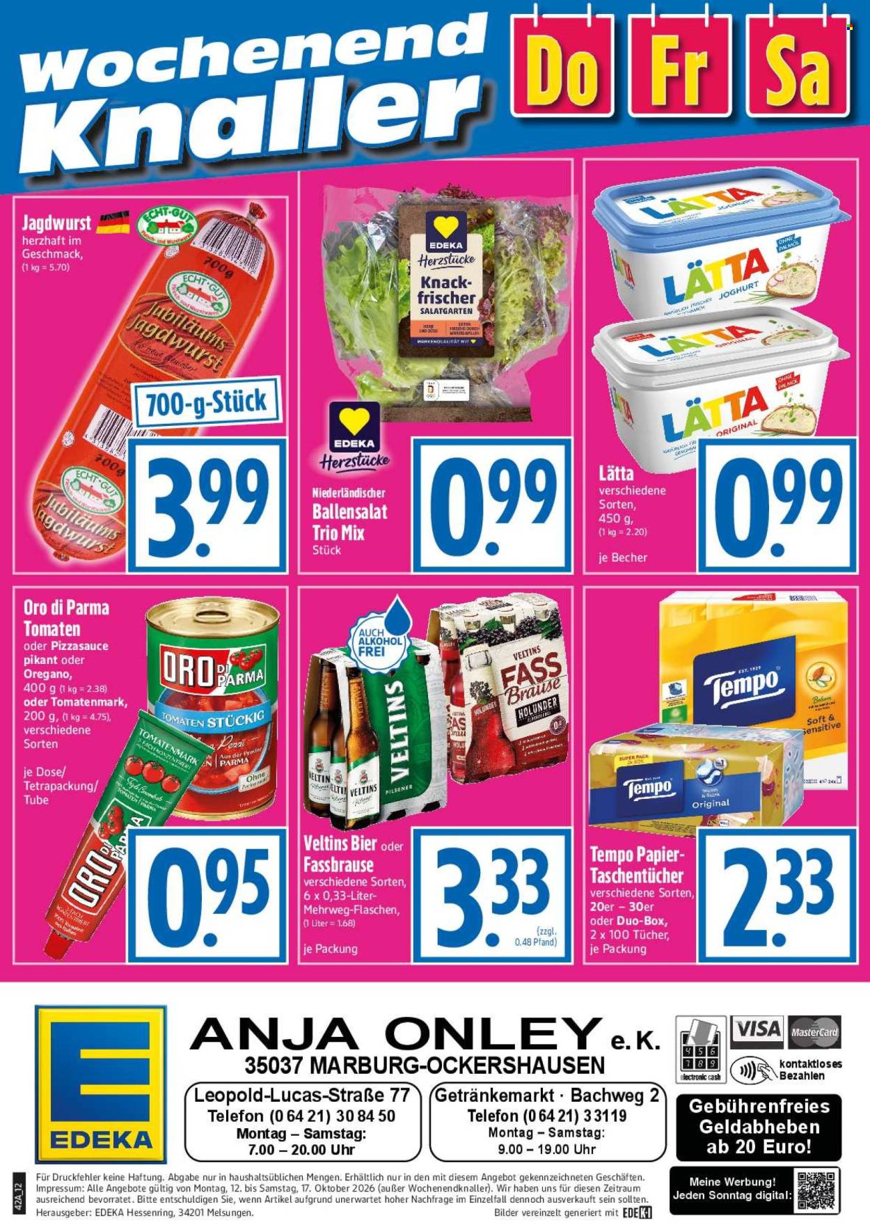 Leták Edeka - 12.10.2026 - 17.10.2026. Strana 12