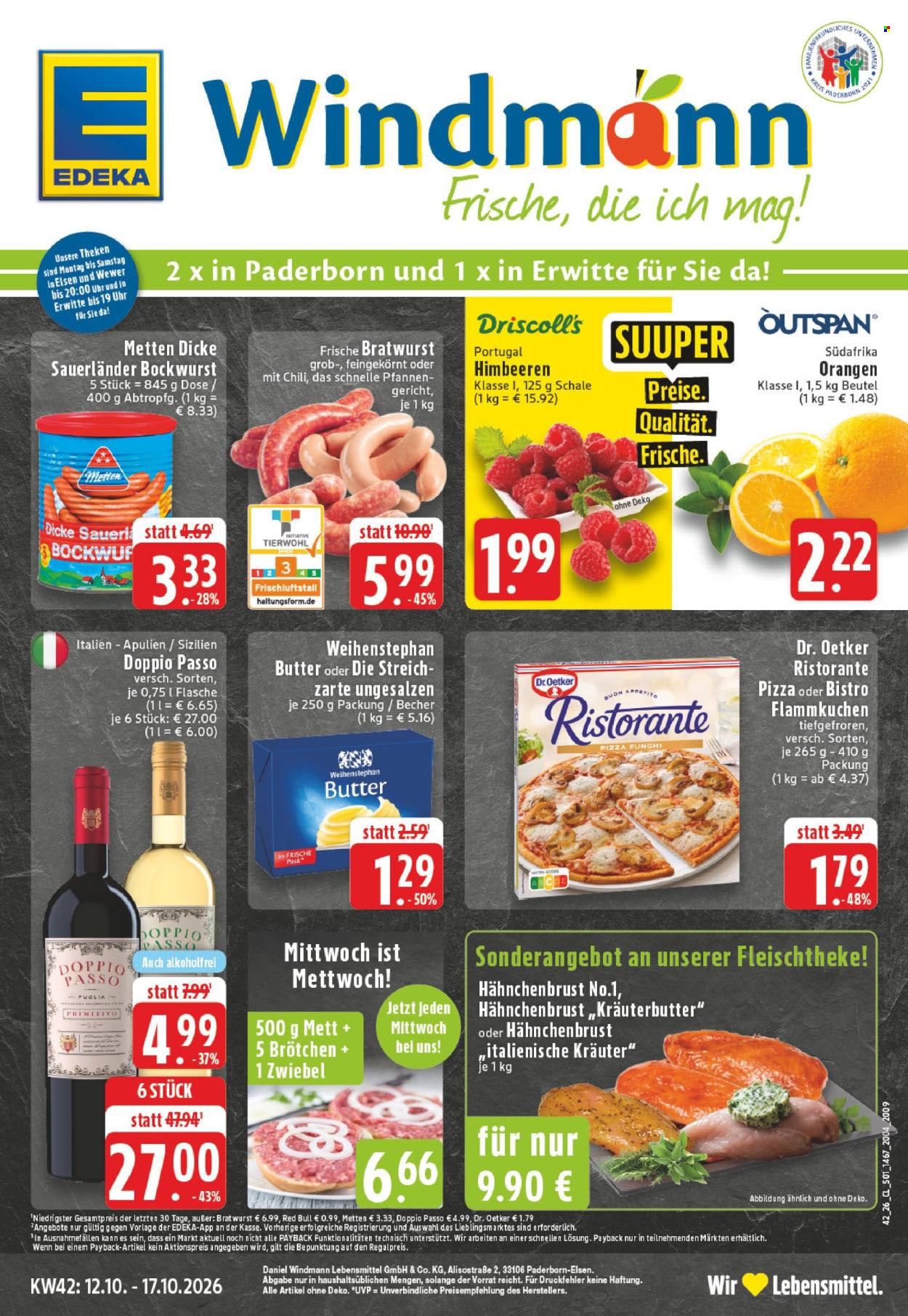 Leták Edeka - 12.10.2026 - 17.10.2026. Strana 1