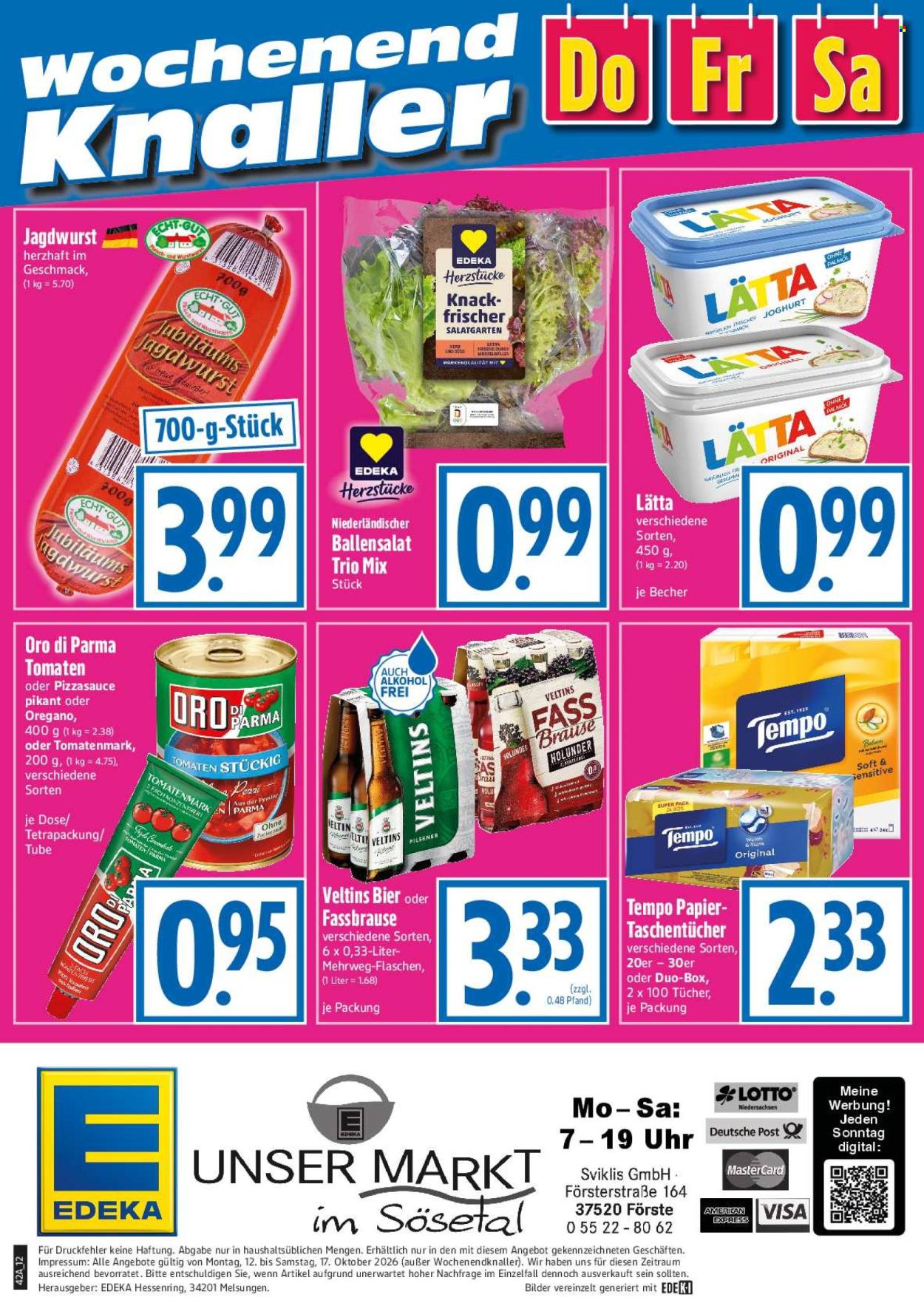 Leták Edeka - 12.10.2026 - 17.10.2026. Strana 12