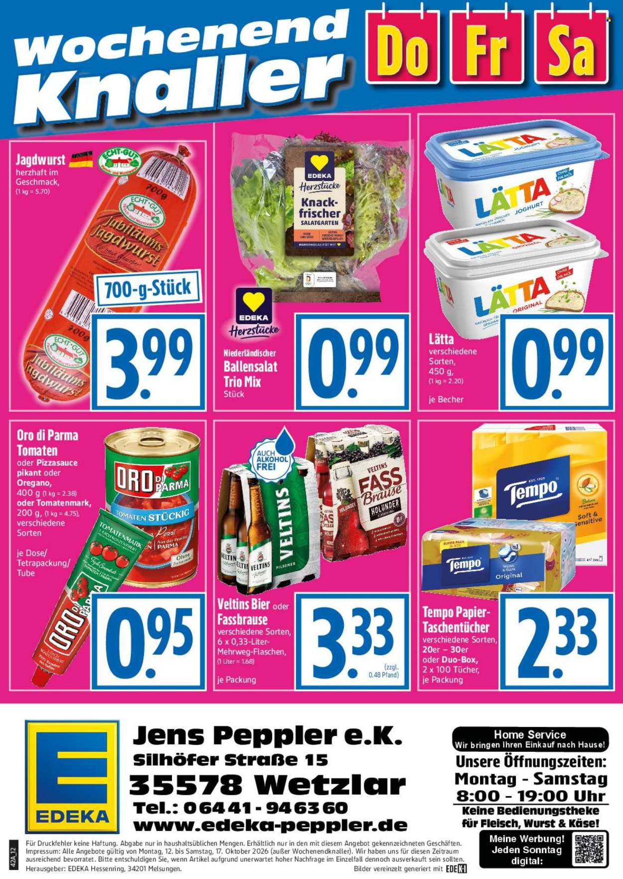 Leták Edeka - 12.10.2026 - 17.10.2026. Strana 12