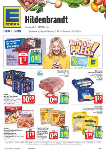 Prospekte Edeka - 12.10.2026 - 17.10.2026.