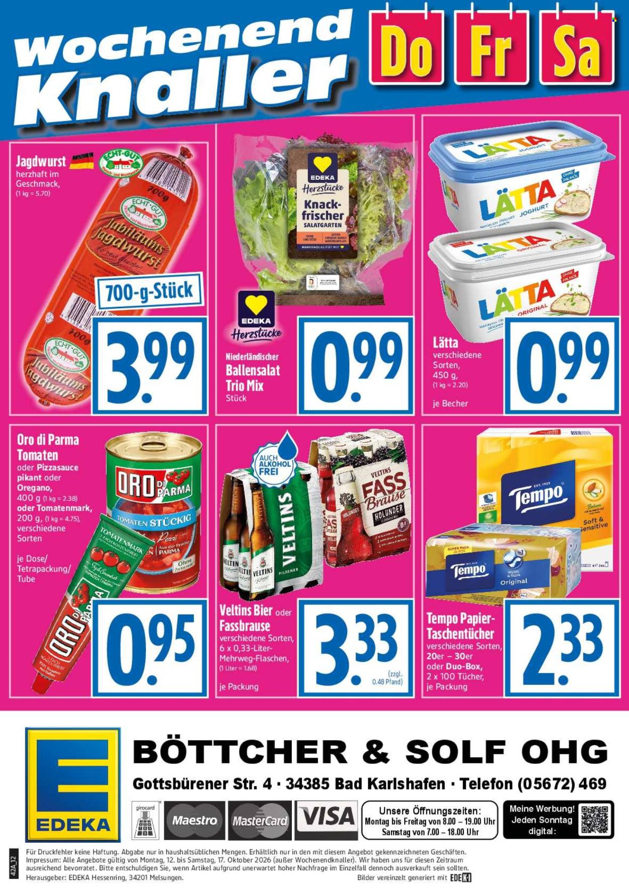 Leták Edeka - 12.10.2026 - 17.10.2026. Strana 12