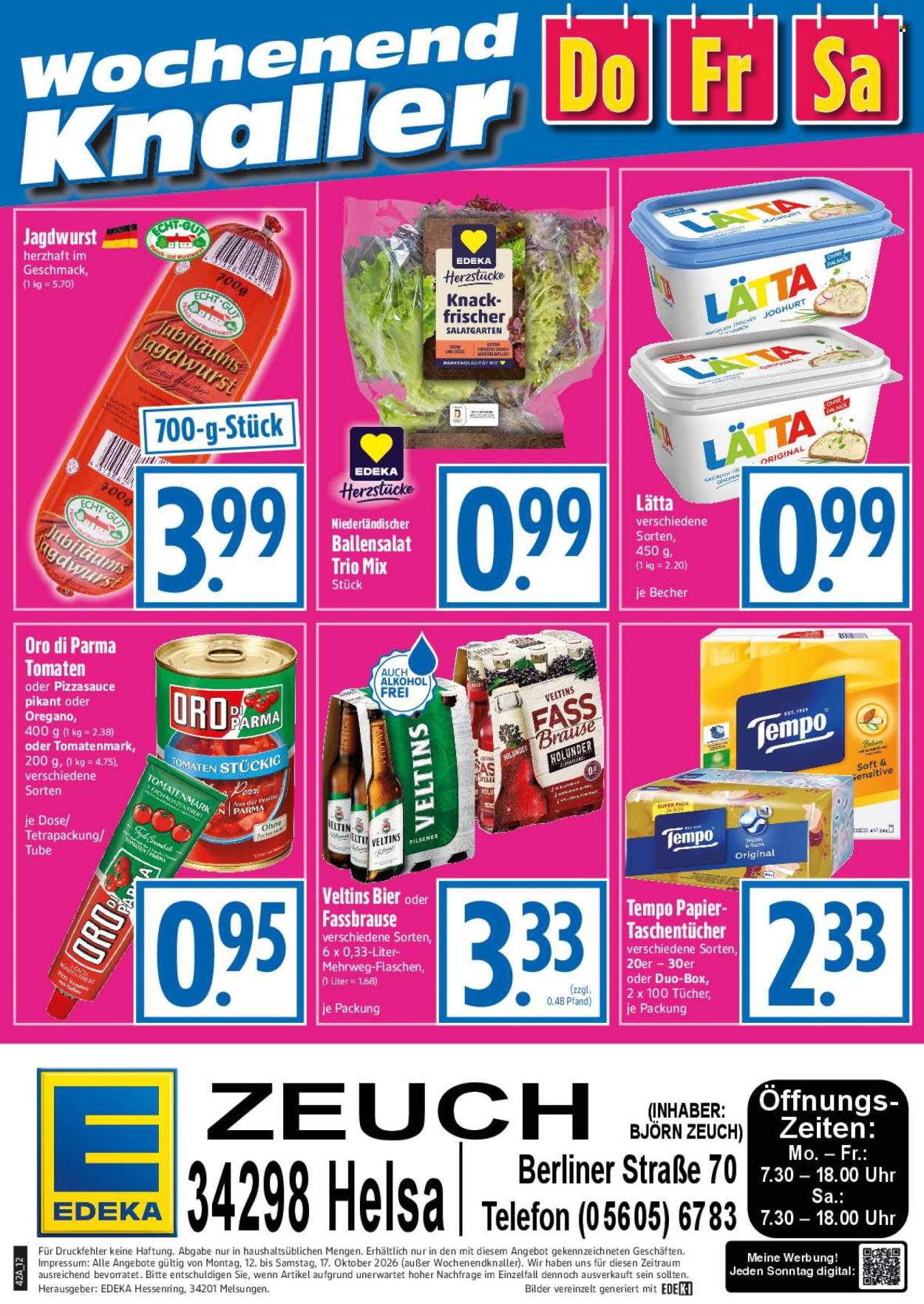 Leták Edeka - 12.10.2026 - 17.10.2026. Strana 12