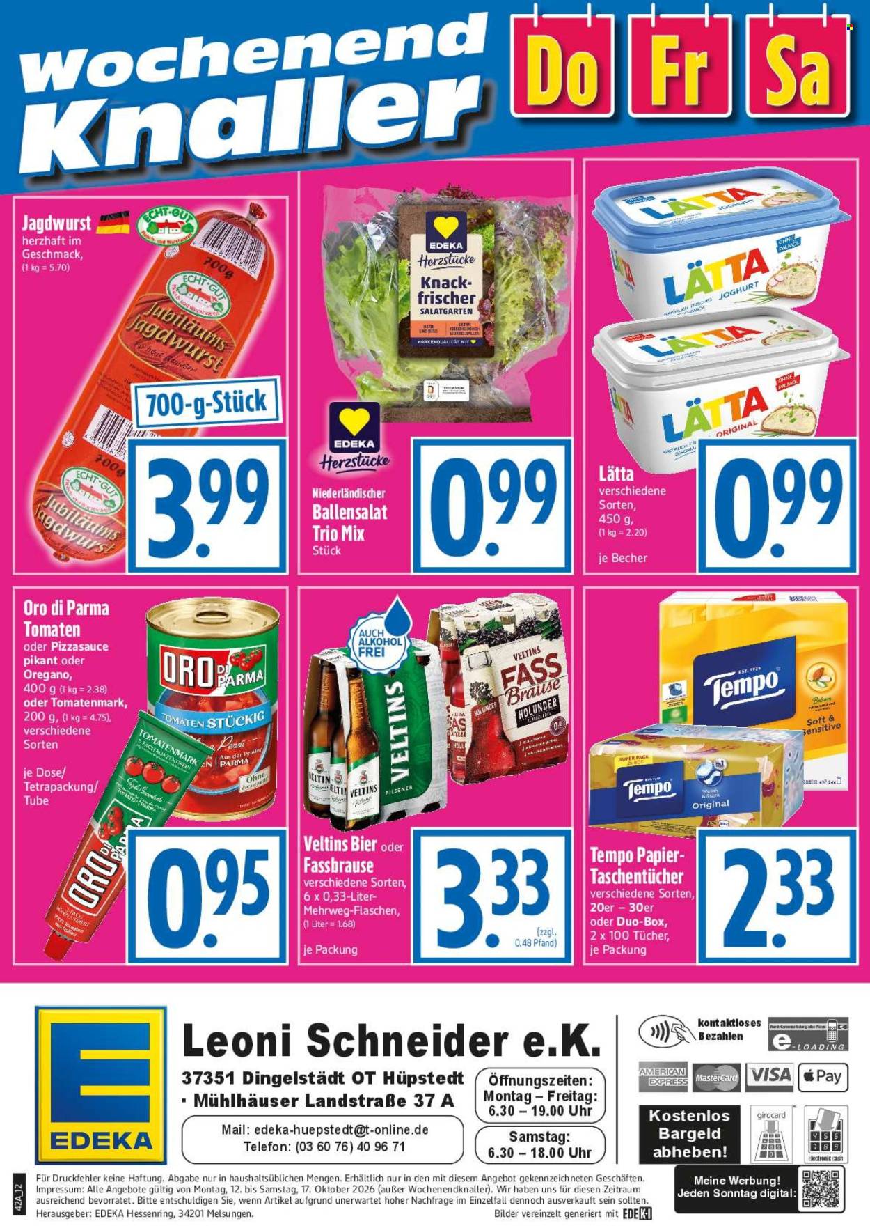 Leták Edeka - 12.10.2026 - 17.10.2026. Strana 12