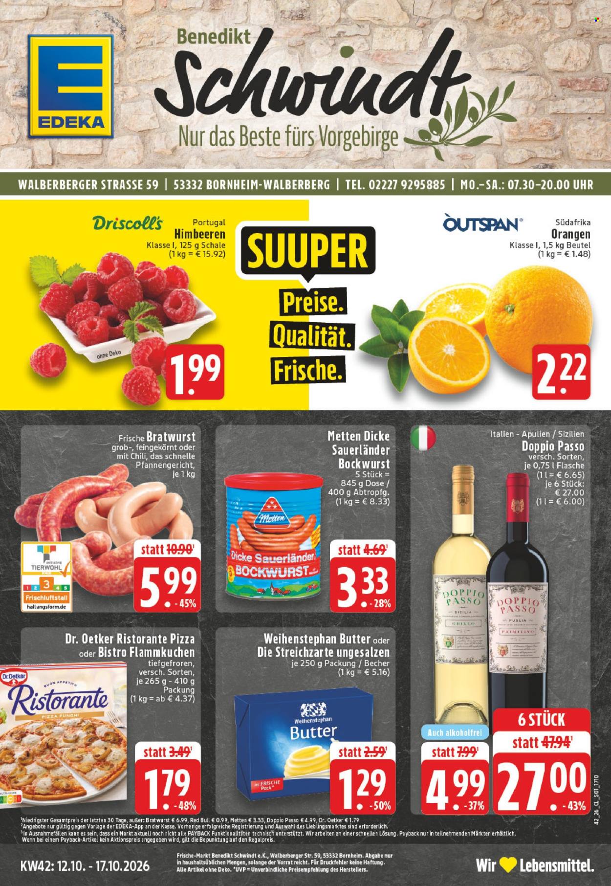 Leták Edeka - 12.10.2026 - 17.10.2026. Strana 1