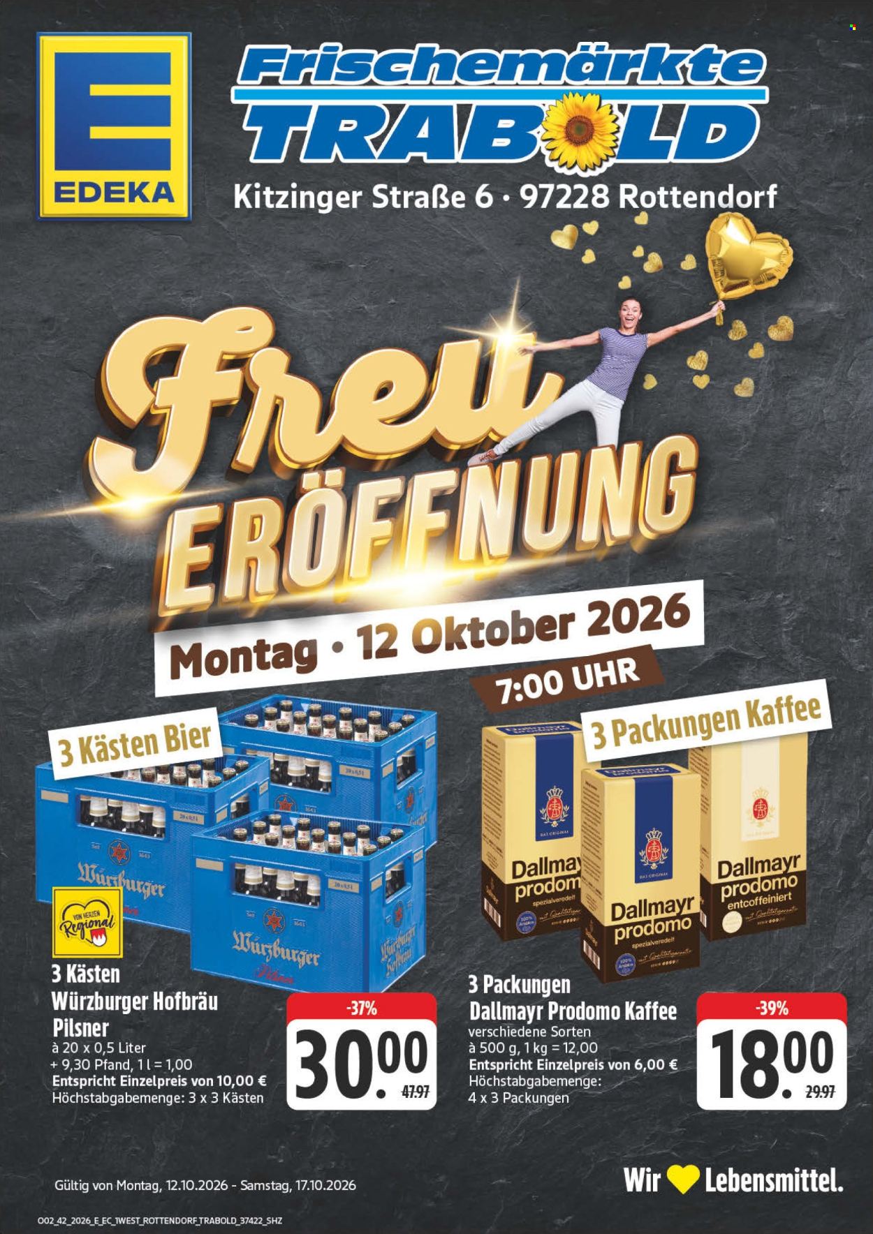 Leták Edeka - 12.10.2026 - 17.10.2026. Strana 3