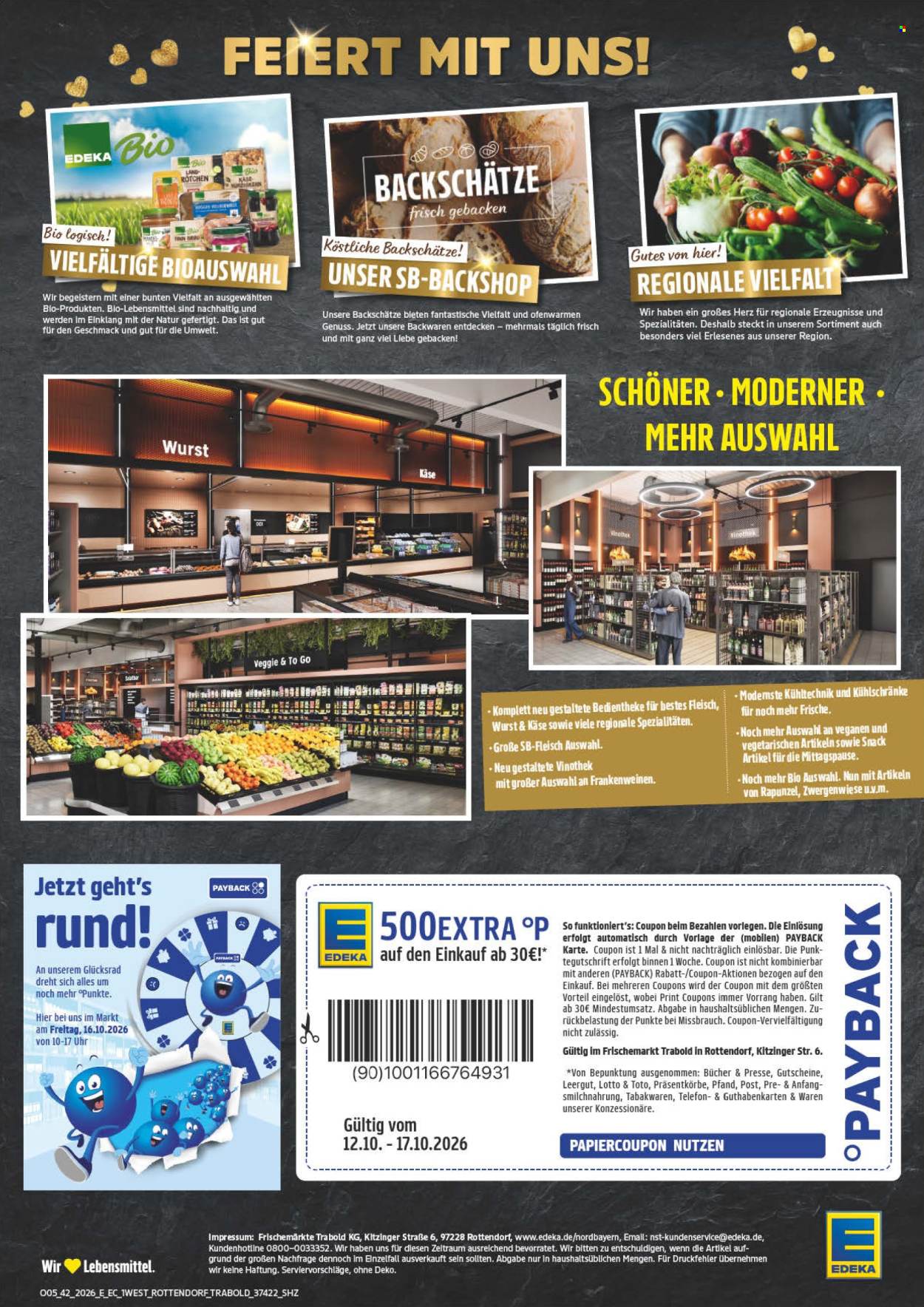 Leták Edeka - 12.10.2026 - 17.10.2026. Strana 6