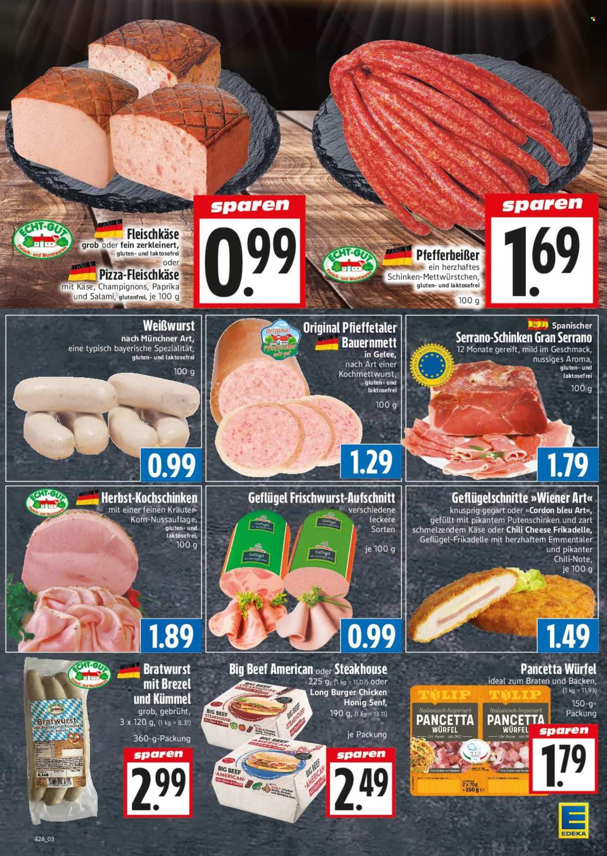 Leták Edeka - 12.10.2026 - 17.10.2026. Strana 3