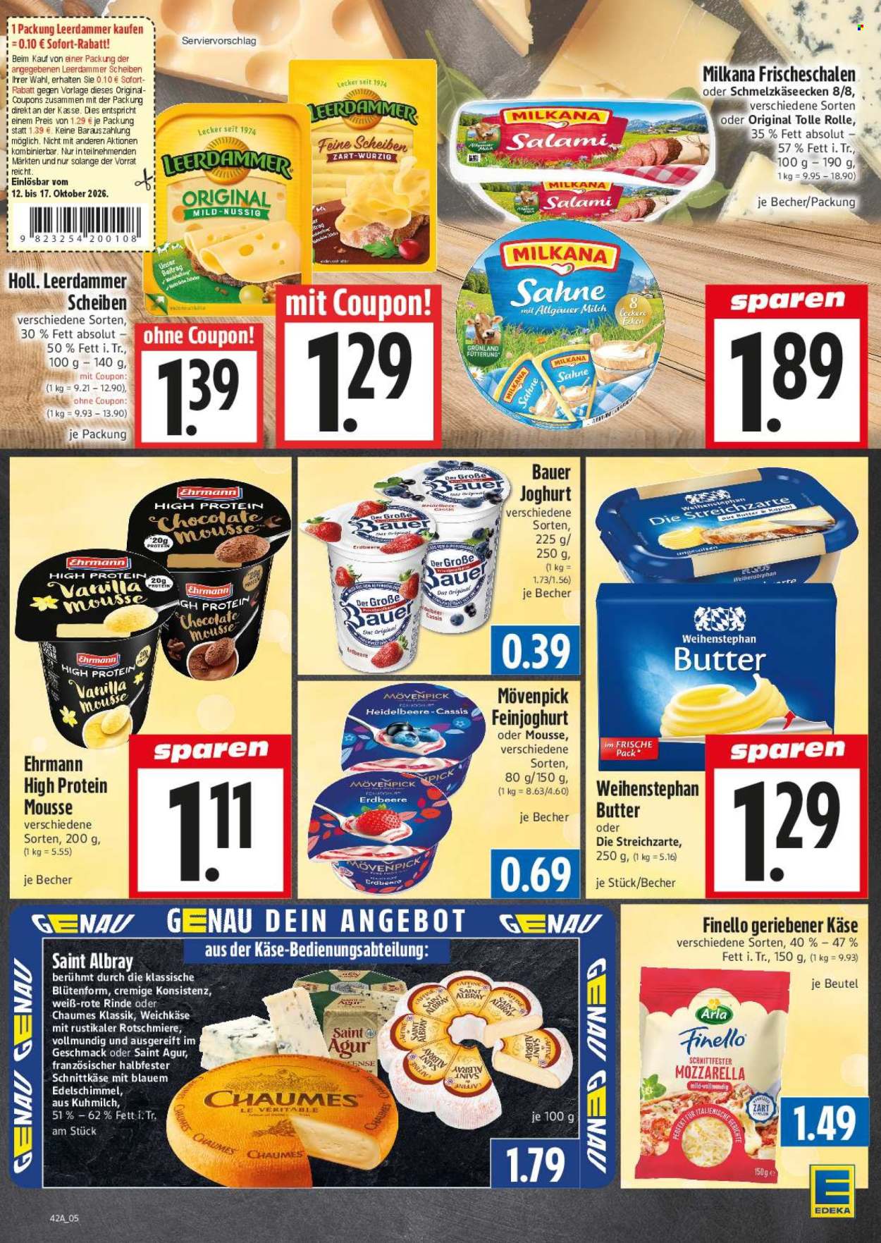 Leták Edeka - 12.10.2026 - 17.10.2026. Strana 5