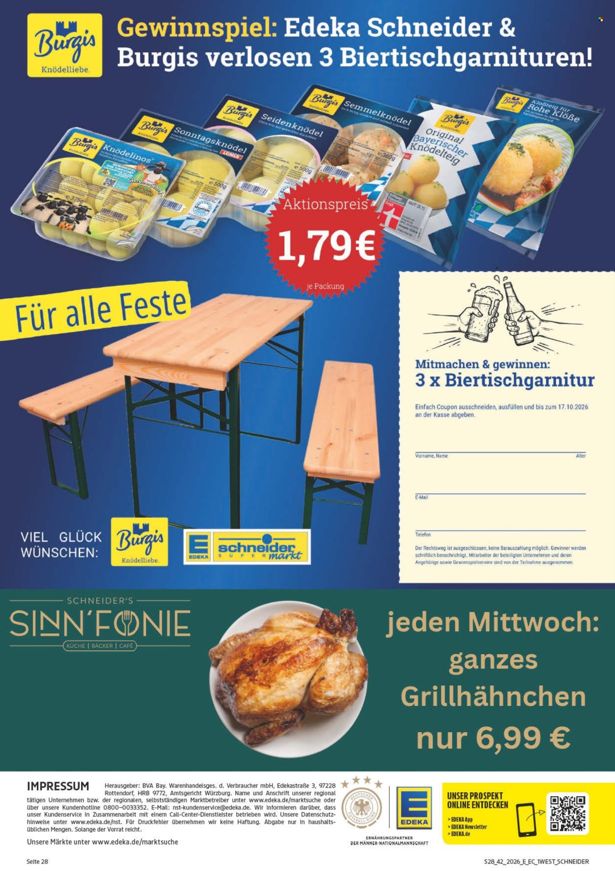 Leták Edeka - 12.10.2026 - 17.10.2026. Strana 2