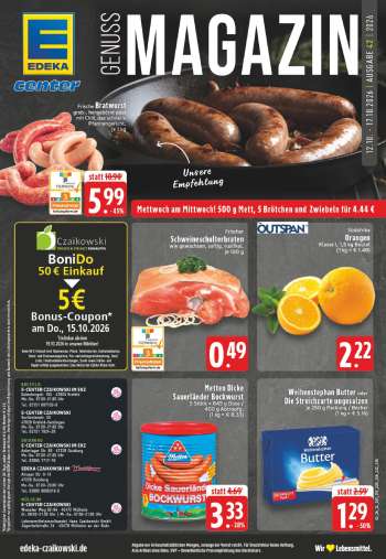 Prospekte E center - 12.10.2026 - 17.10.2026.