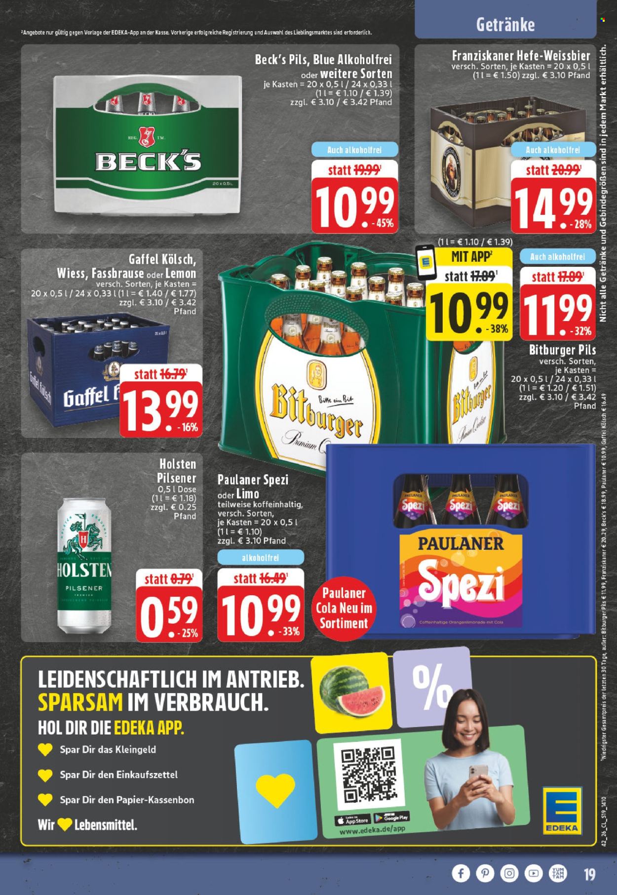 Leták Edeka - 12.10.2026 - 17.10.2026. Strana 19