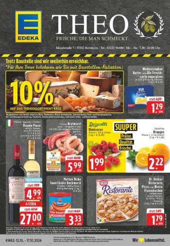 Prospekte Edeka - 12.10.2026 - 17.10.2026.