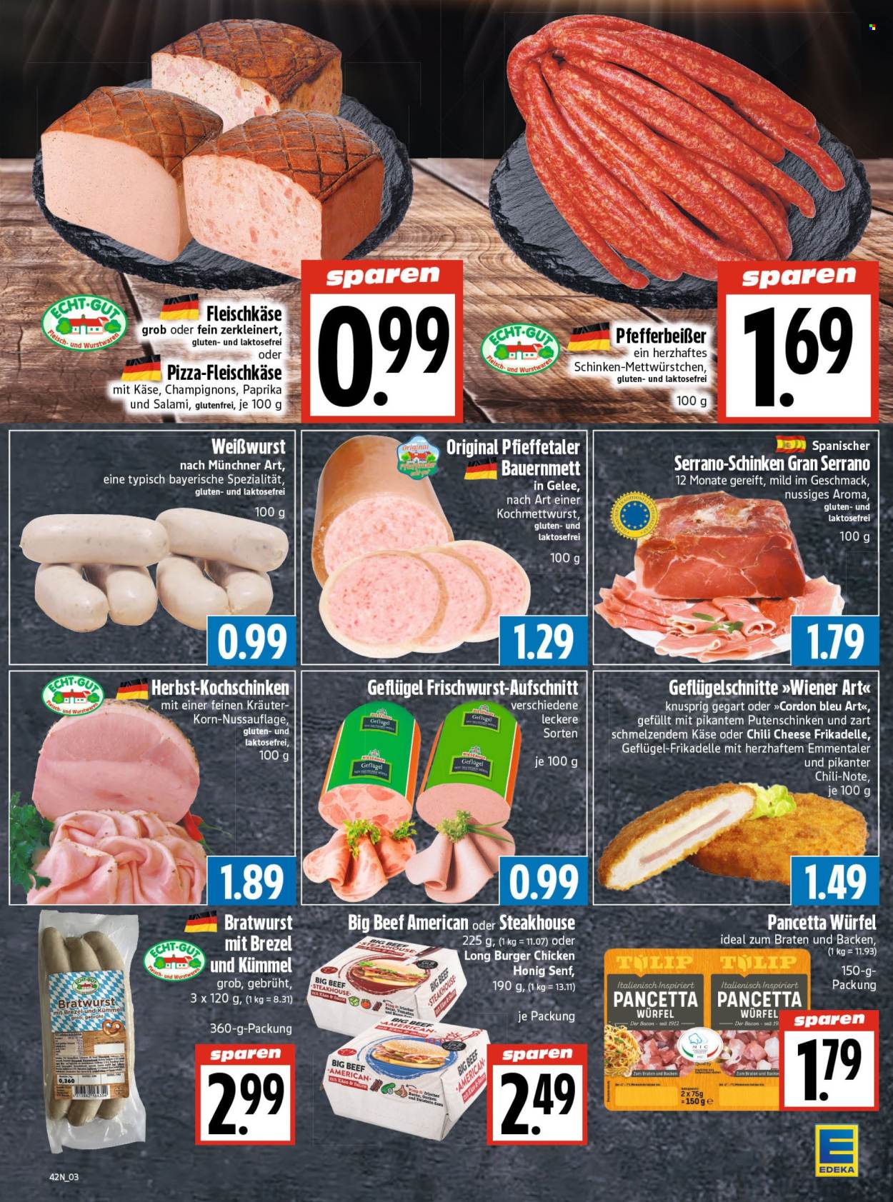 Leták Edeka - 12.10.2026 - 17.10.2026. Strana 3