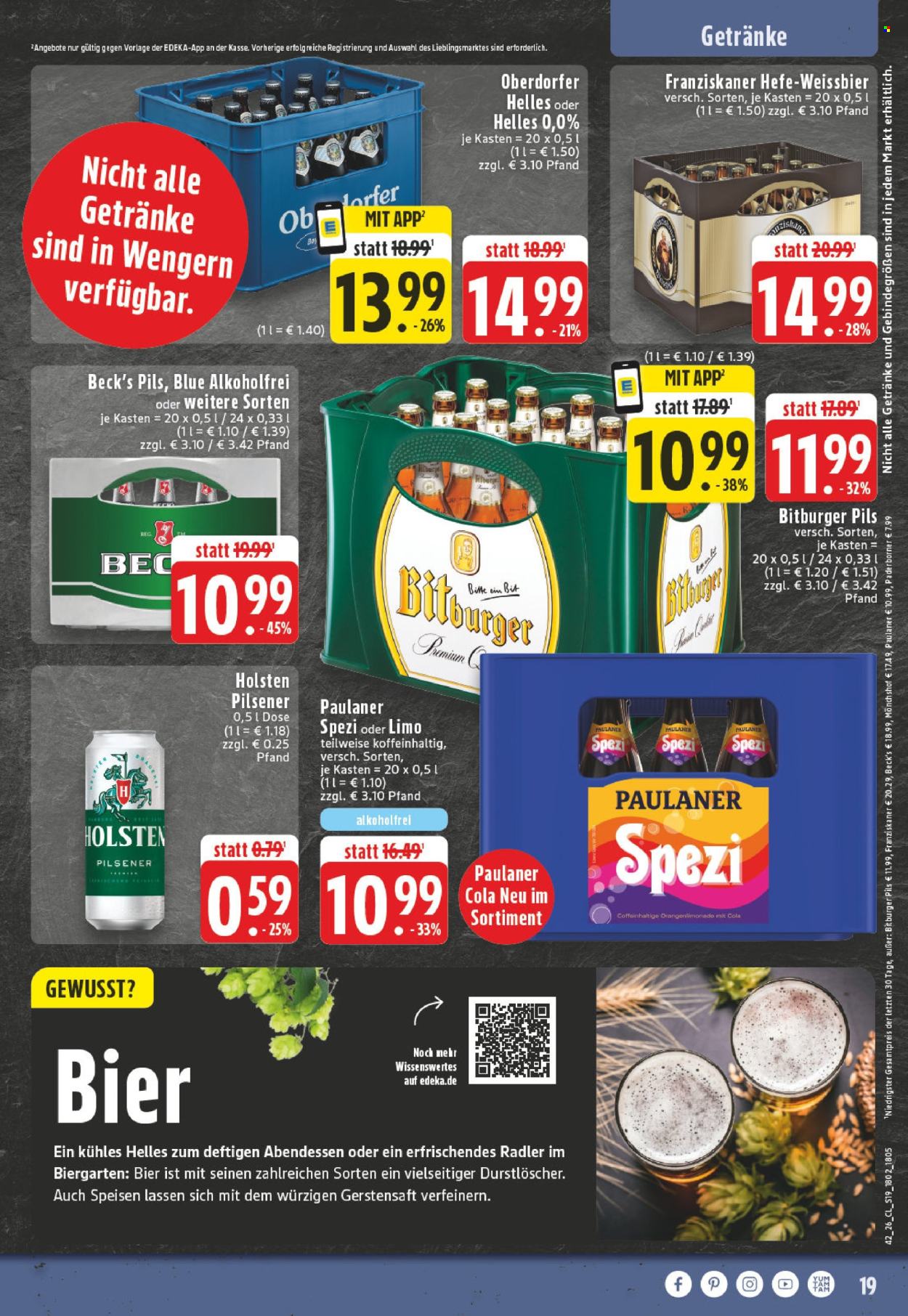Leták Edeka - 12.10.2026 - 17.10.2026. Strana 19