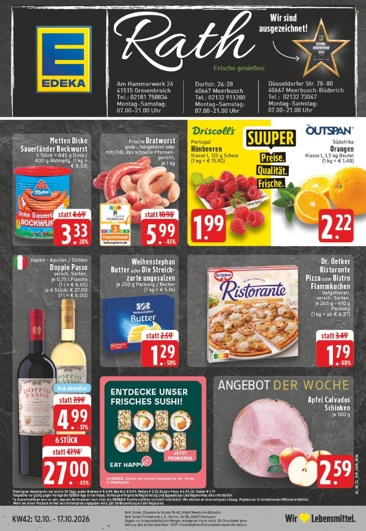 Leták Edeka - 12.10.2026 - 17.10.2026. Strana 1