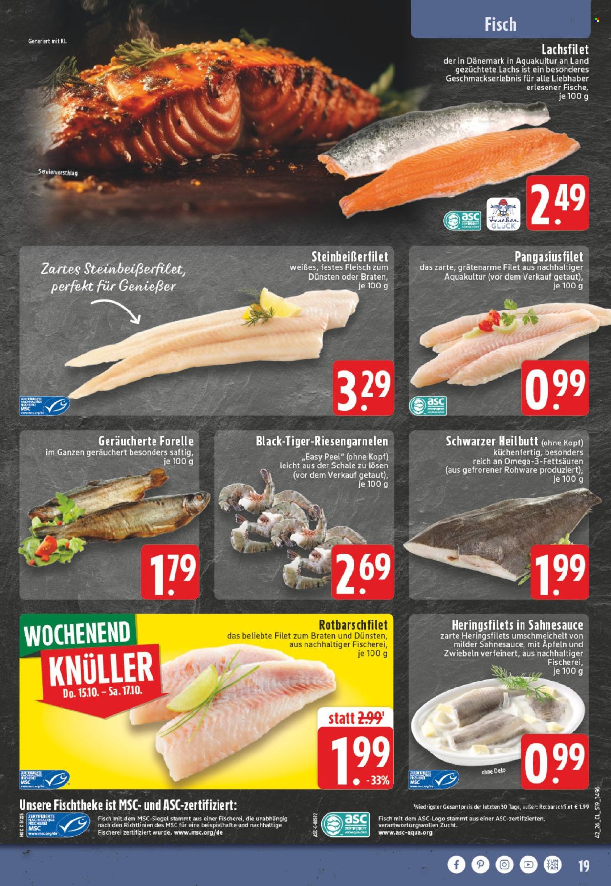 Leták Edeka - 12.10.2026 - 17.10.2026. Strana 19