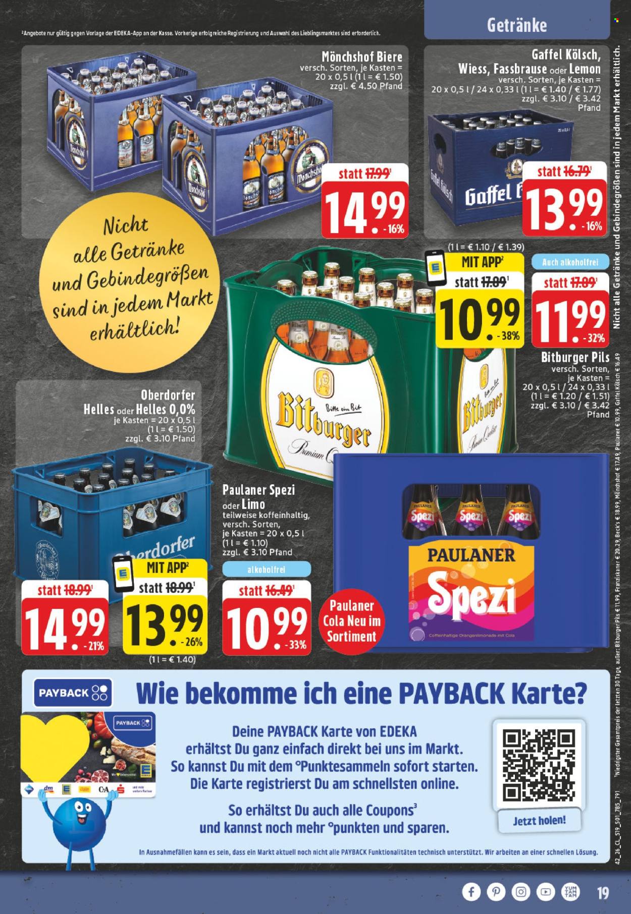 Leták Edeka - 12.10.2026 - 17.10.2026. Strana 19