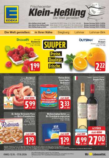 Prospekte Edeka - 12.10.2026 - 17.10.2026.