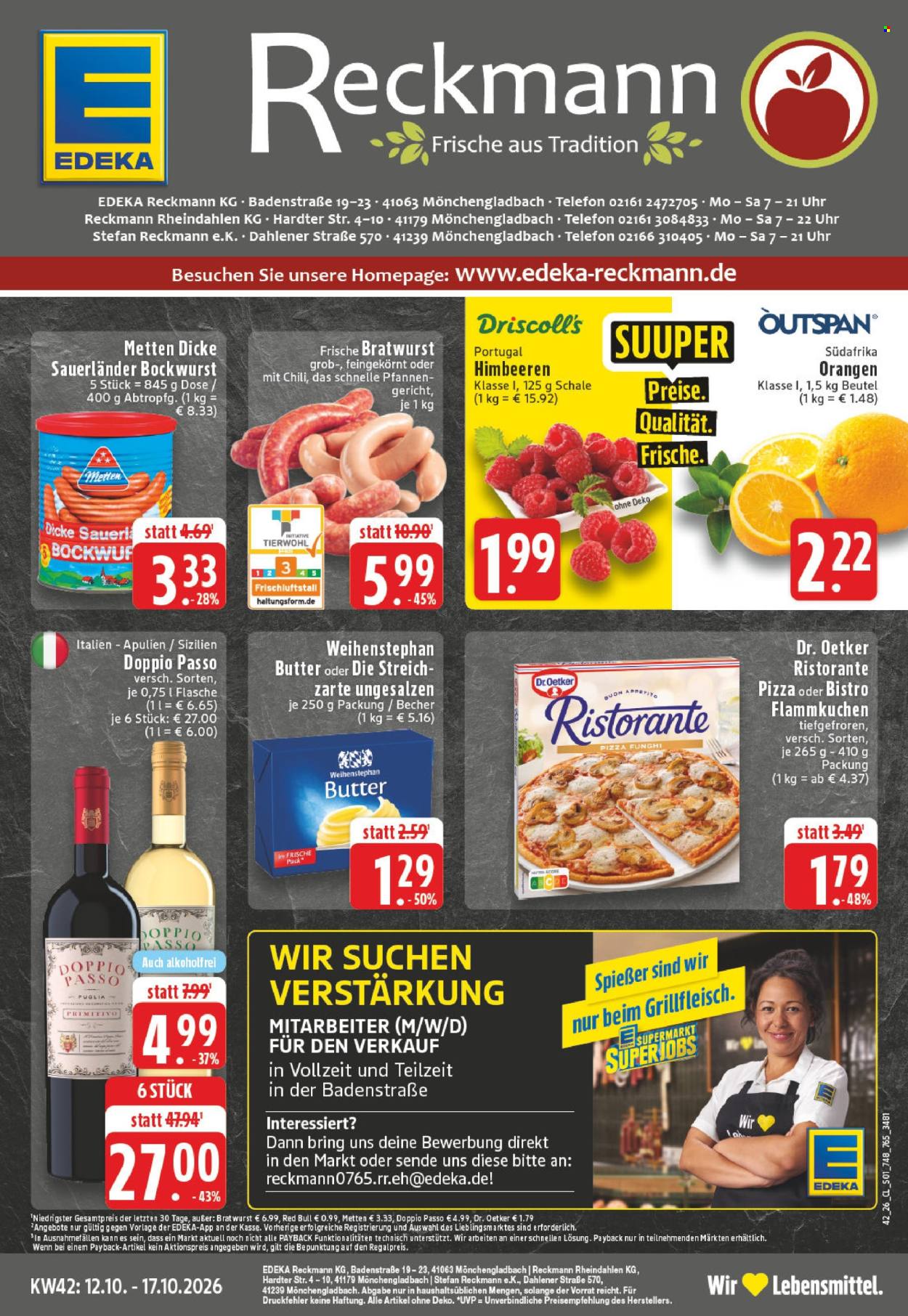 Leták Edeka - 12.10.2026 - 17.10.2026. Strana 1