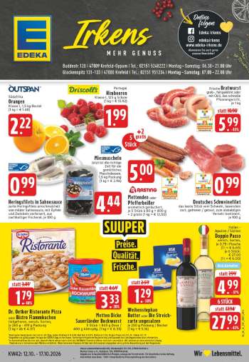 Prospekte Edeka - 12.10.2026 - 17.10.2026.