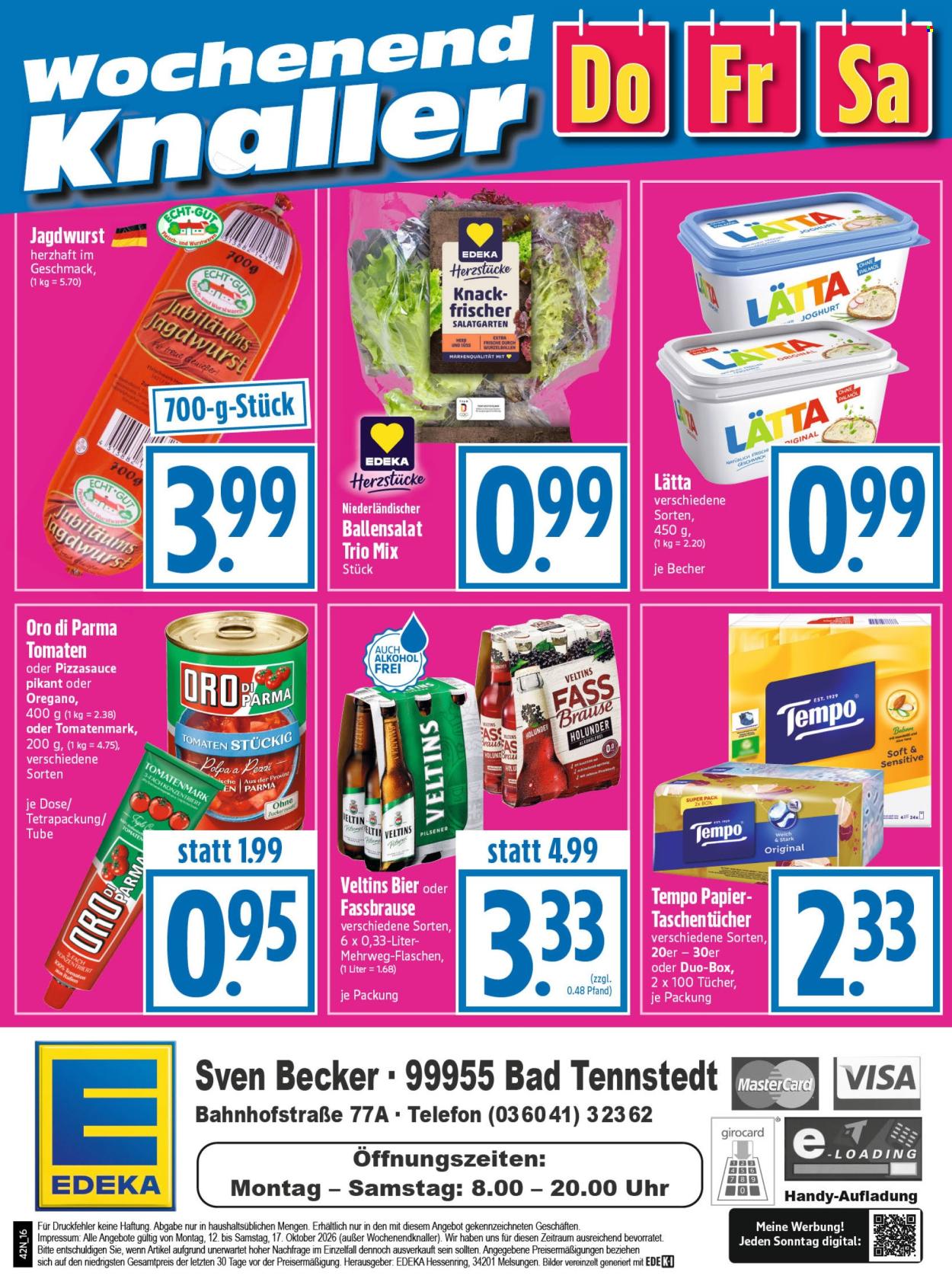 Leták Edeka - 12.10.2026 - 17.10.2026. Strana 16