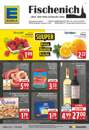 Prospekte Edeka - 12.10.2026 - 17.10.2026.