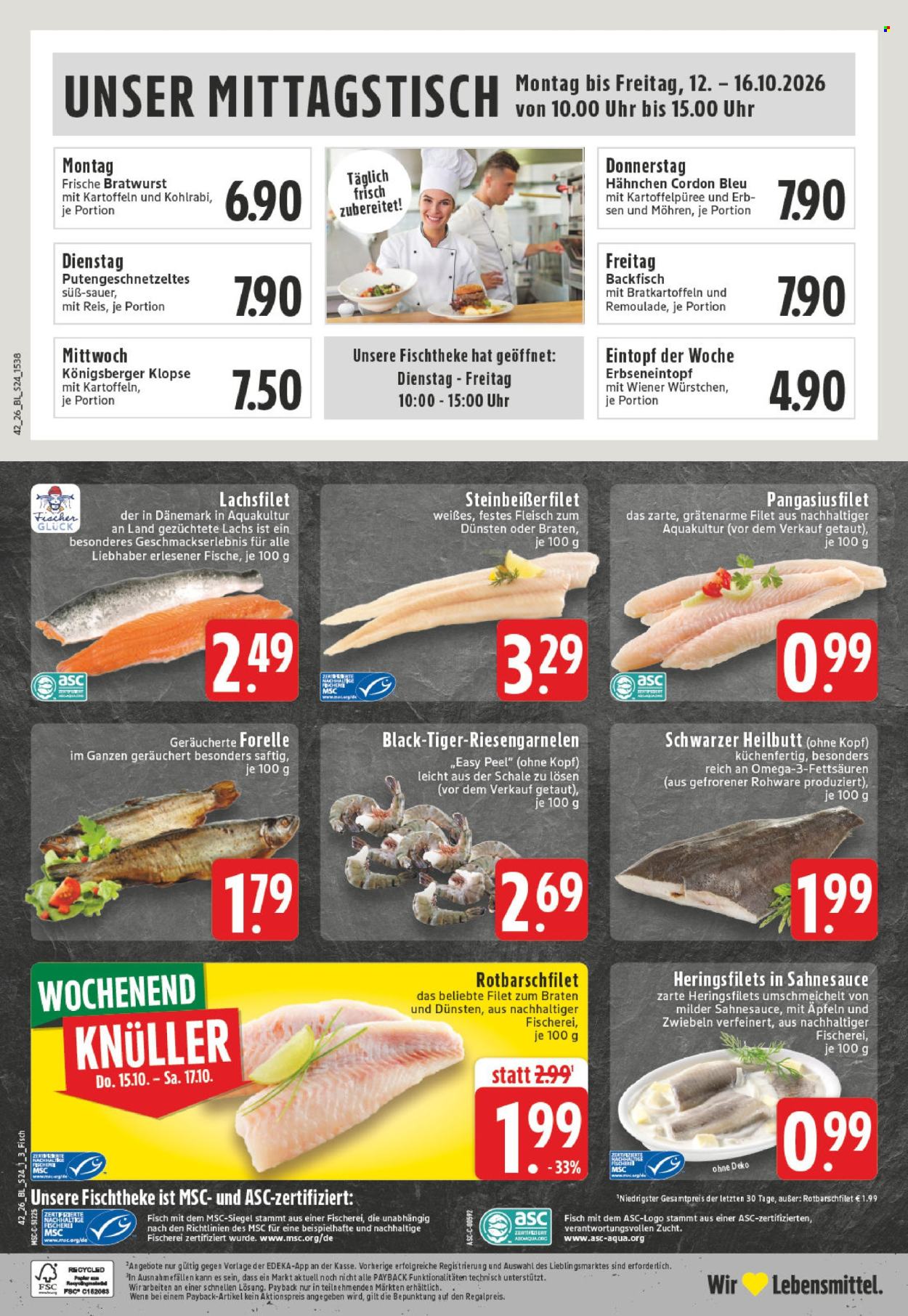 Leták Edeka - 12.10.2026 - 17.10.2026. Strana 32