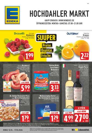 Prospekte Edeka - 12.10.2026 - 17.10.2026.