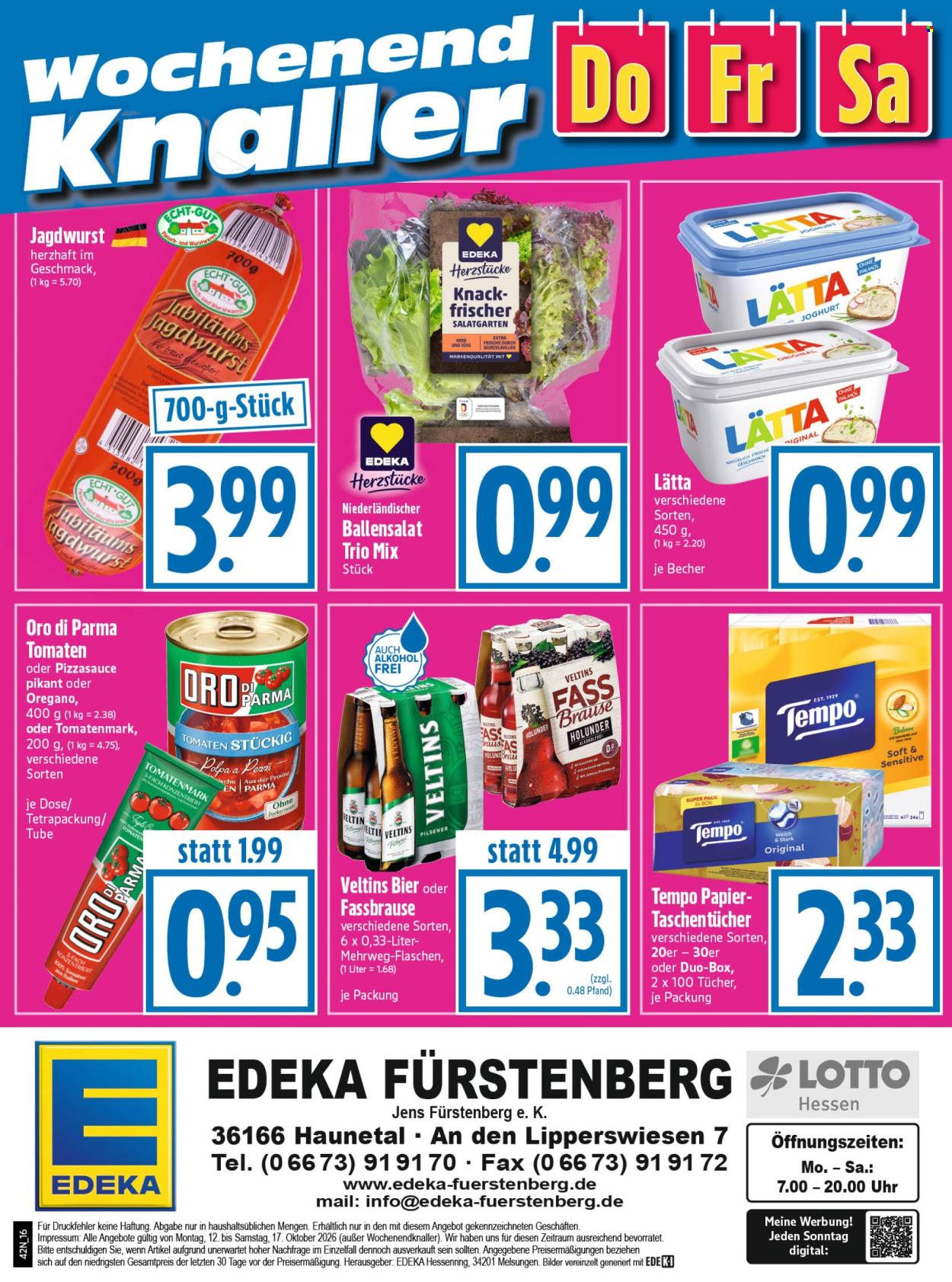Leták Edeka - 12.10.2026 - 17.10.2026. Strana 16