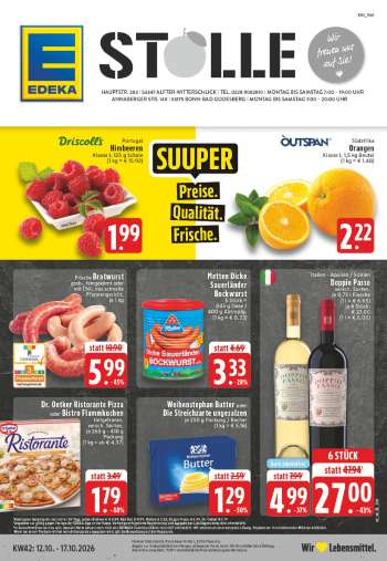Prospekte Edeka - 12.10.2026 - 17.10.2026.
