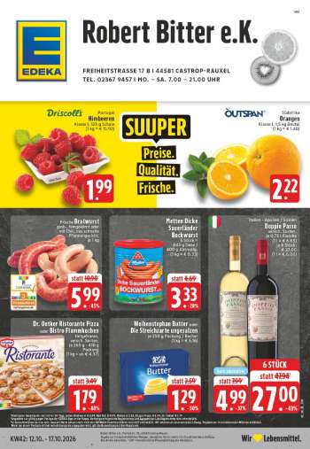 Prospekte Edeka - 12.10.2026 - 17.10.2026.