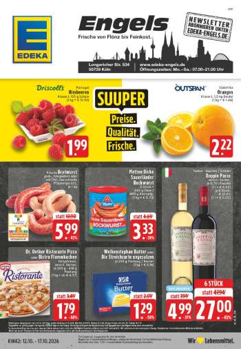 Prospekte Edeka - 12.10.2026 - 17.10.2026.
