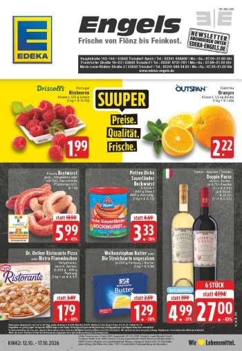 Prospekte Edeka - 12.10.2026 - 17.10.2026.