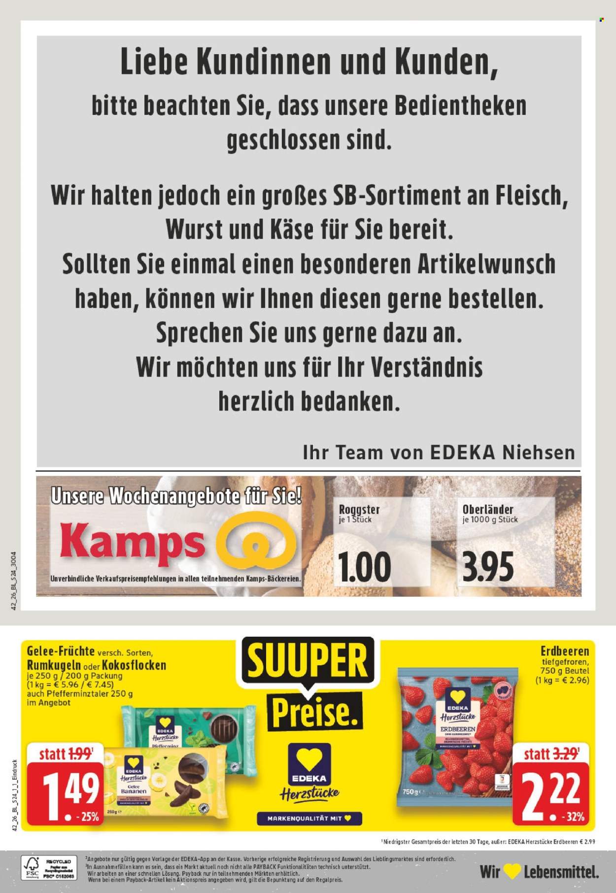 Leták Edeka - 12.10.2026 - 17.10.2026. Strana 28