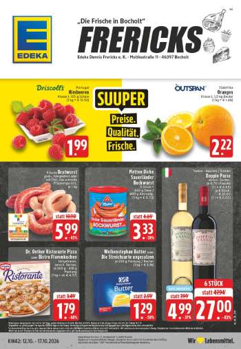 Prospekte Edeka - 12.10.2026 - 17.10.2026.