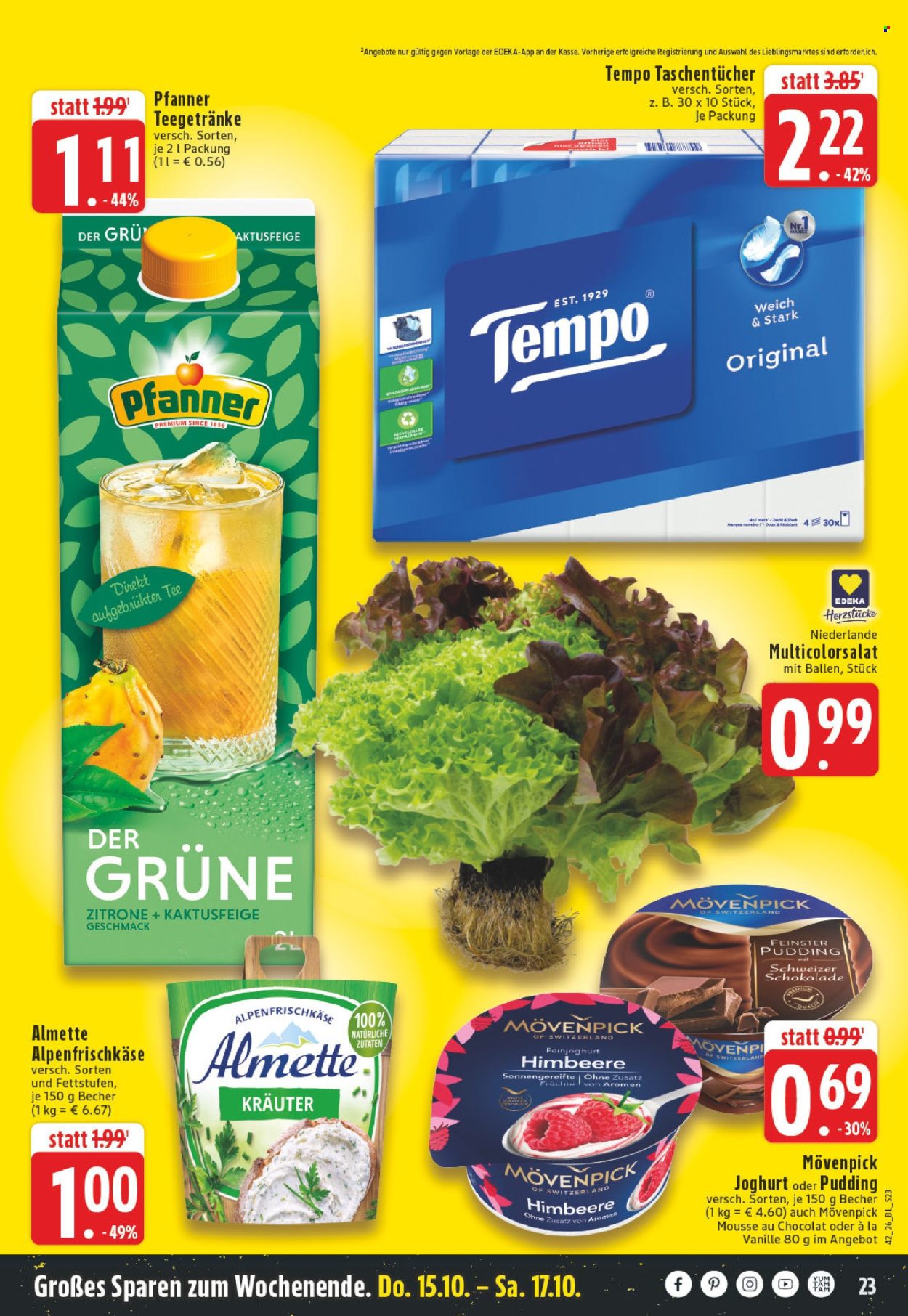 Leták Edeka - 12.10.2026 - 17.10.2026. Strana 23