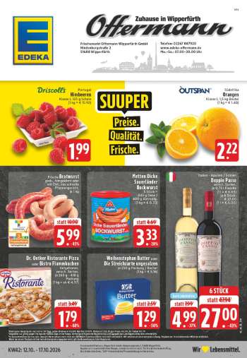 Prospekte Edeka - 12.10.2026 - 17.10.2026.