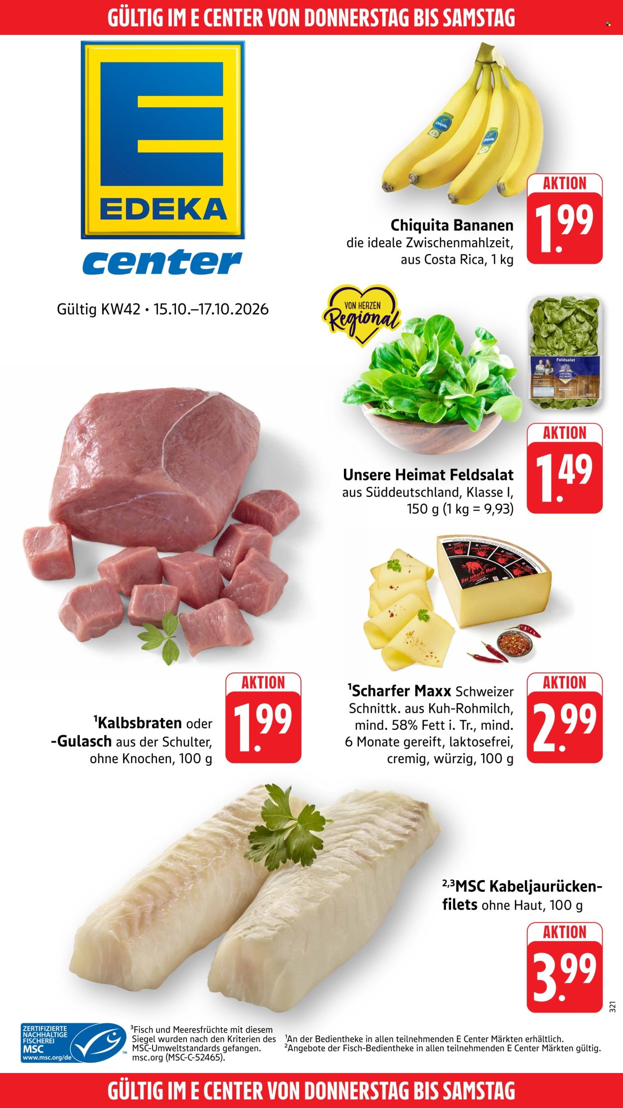 Leták Edeka - 12.10.2026 - 17.10.2026. Strana 51