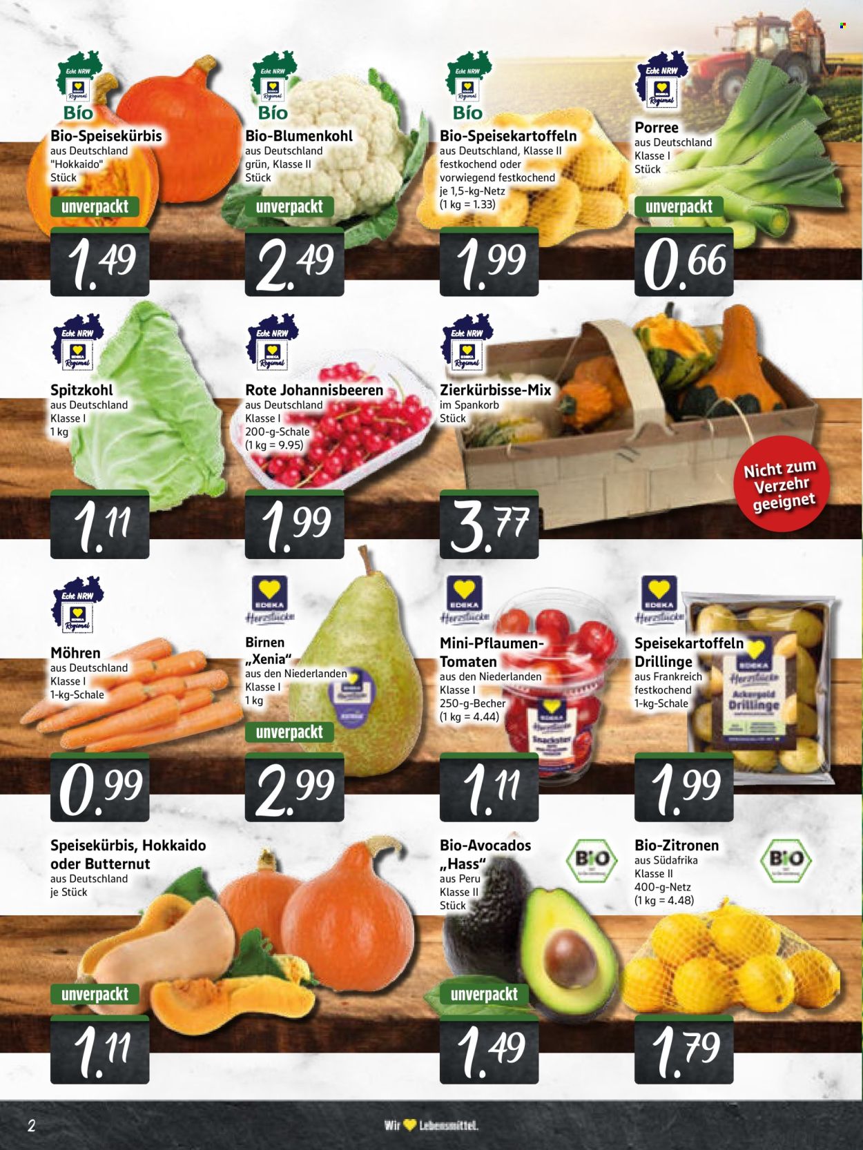 Leták Edeka - 12.10.2026 - 17.10.2026. Strana 2