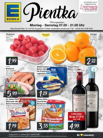Prospekte Edeka - 12.10.2026 - 17.10.2026.