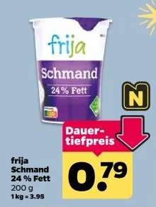 frija Schmand 24 % Fett